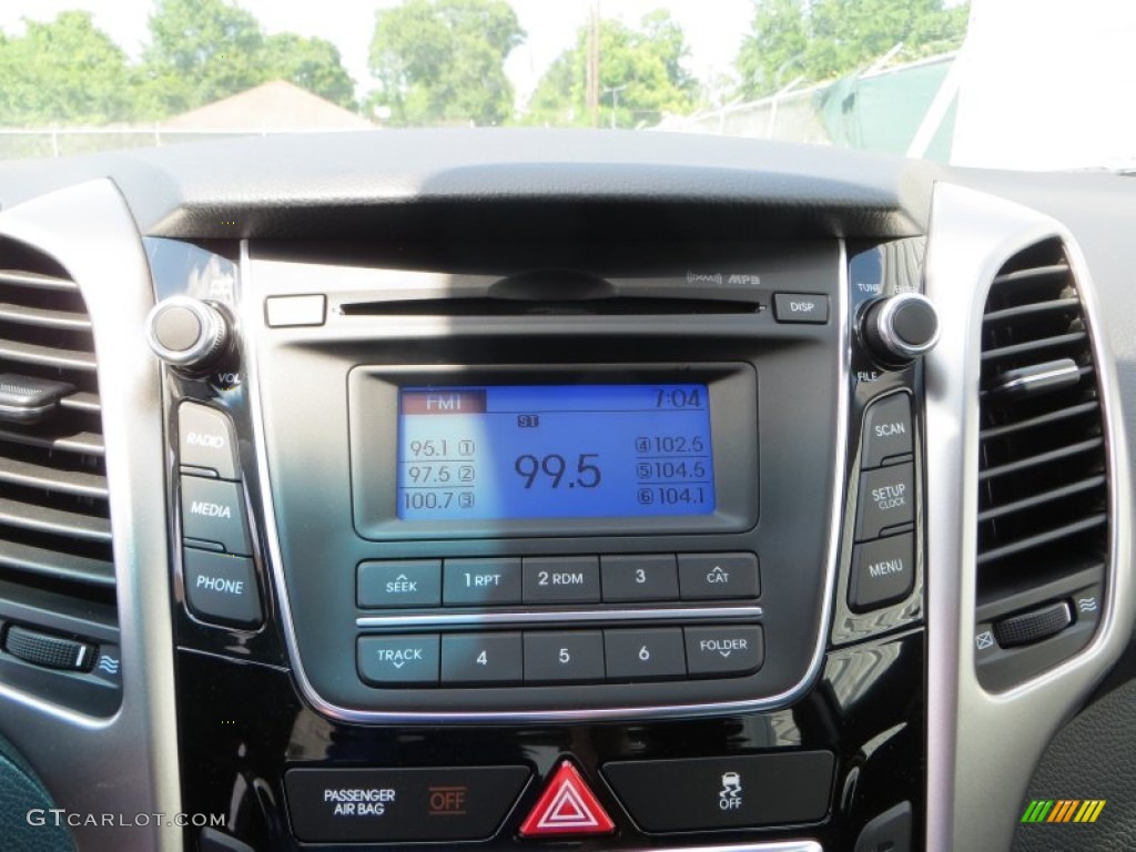 2013 Elantra GT - Titanium Gray Metallic / Black photo #26