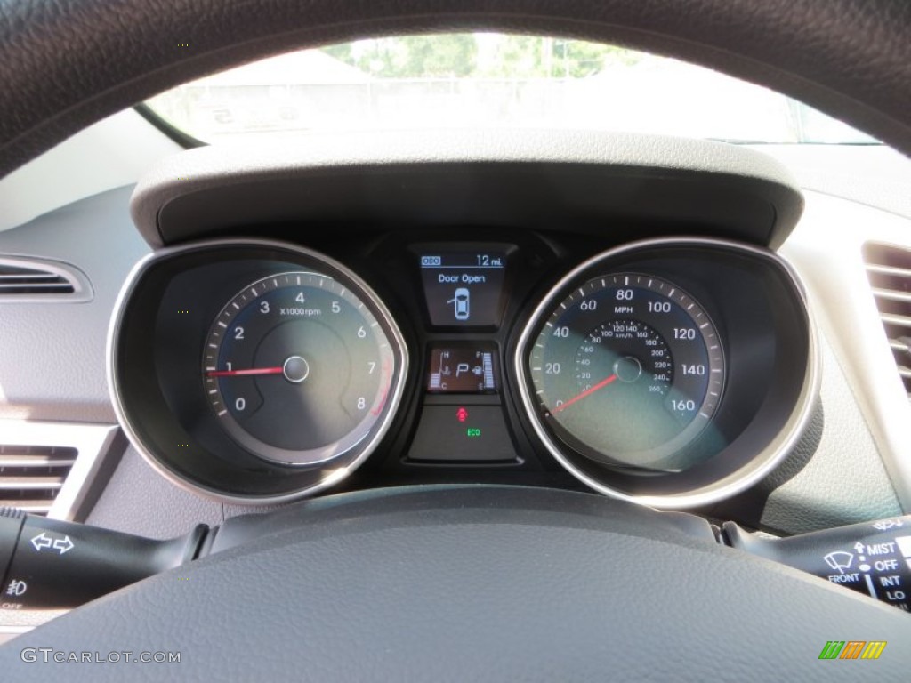 2013 Elantra GT - Titanium Gray Metallic / Black photo #30