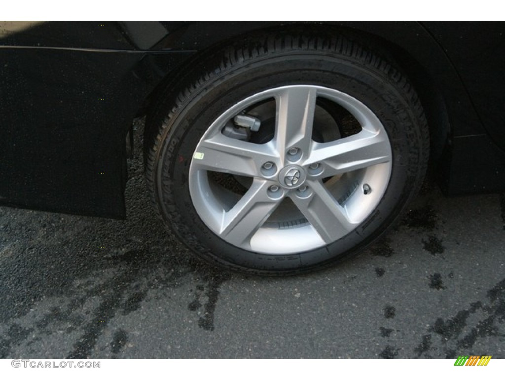 2013 Camry SE - Attitude Black Metallic / Black photo #9