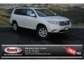 2013 Blizzard White Pearl Toyota Highlander V6 4WD  photo #1