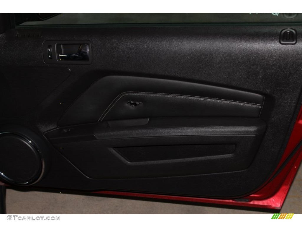 2011 Mustang GT Premium Coupe - Red Candy Metallic / Charcoal Black/Cashmere photo #26
