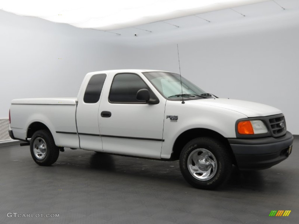Oxford White 2004 Ford F150 XL Heritage SuperCab Exterior Photo #82873844