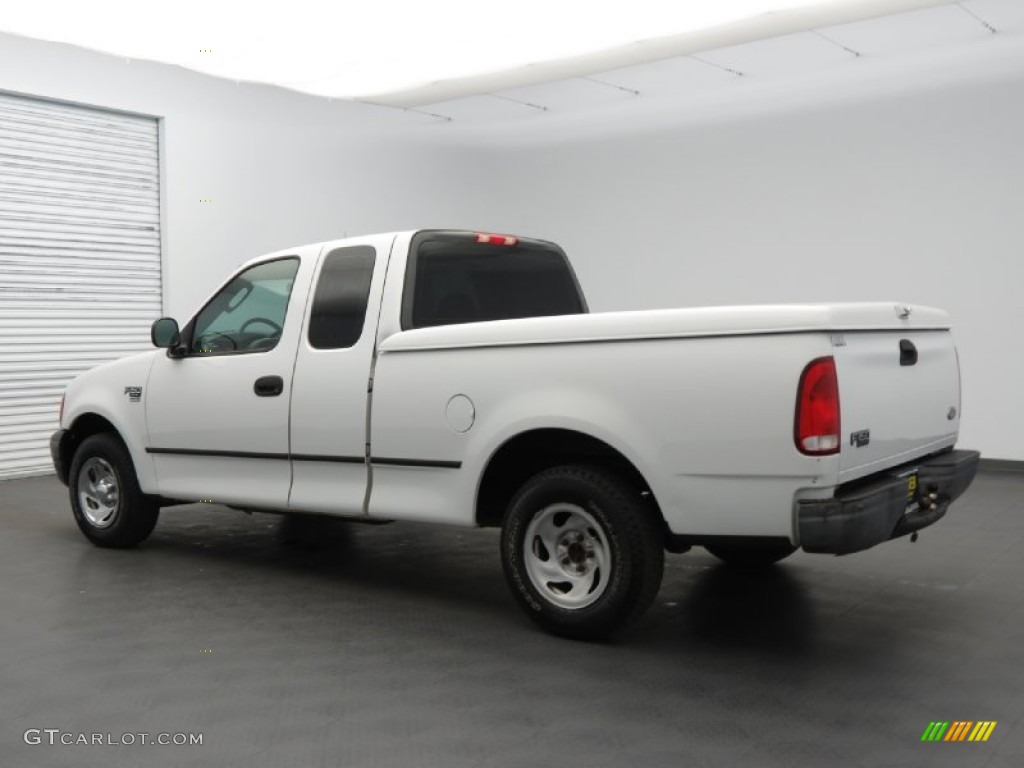 2004 F150 XL Heritage SuperCab - Oxford White / Dark Flint photo #3