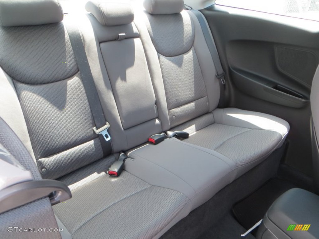2013 Elantra Coupe GS - Atlantic Blue / Gray photo #17