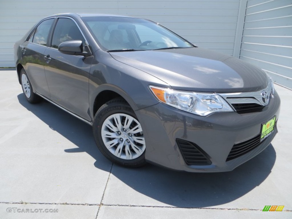 2013 Camry LE - Magnetic Gray Metallic / Ivory photo #1