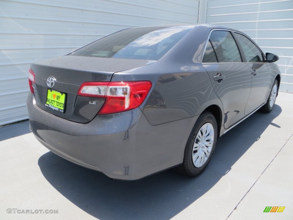 2013 Camry LE - Magnetic Gray Metallic / Ivory photo #3