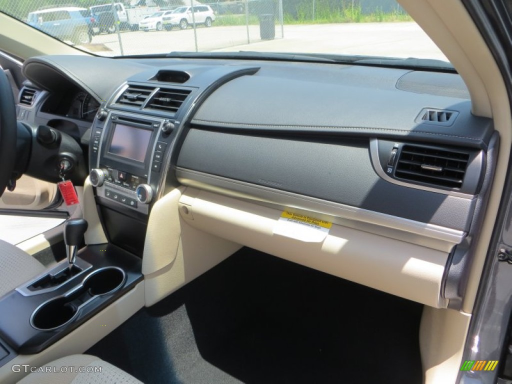 2013 Camry LE - Magnetic Gray Metallic / Ivory photo #15