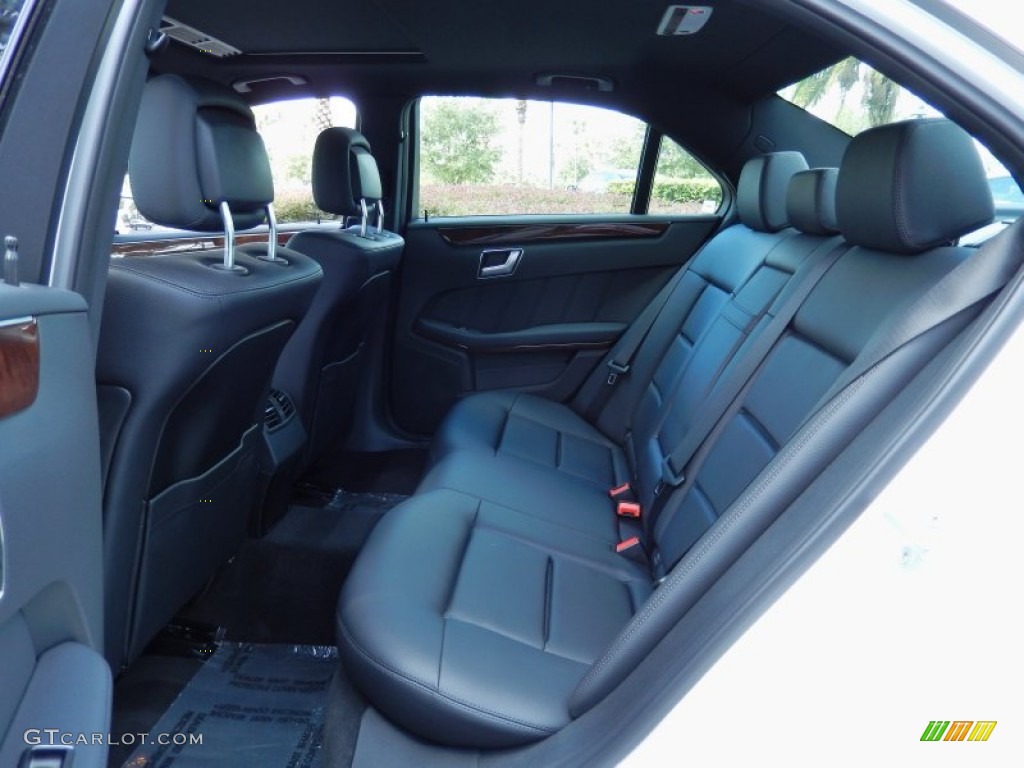 2013 Mercedes-Benz E 350 Sedan Rear Seat Photo #82874797