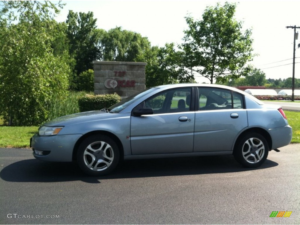 2003 ION 3 Sedan - Silver Blue / Gray photo #1