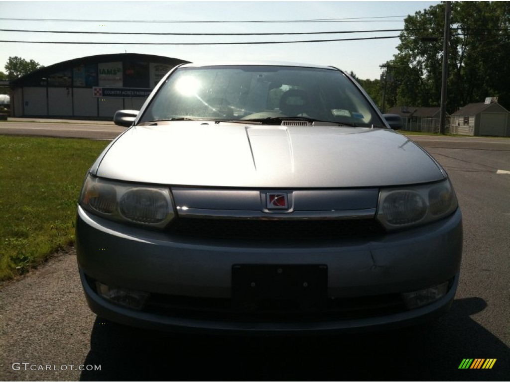 2003 ION 3 Sedan - Silver Blue / Gray photo #3