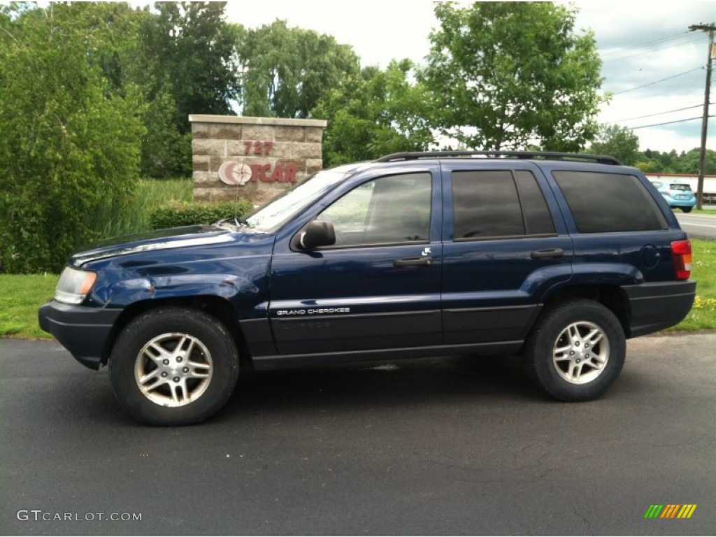 2003 Grand Cherokee Laredo 4x4 - Patriot Blue Pearl / Dark Slate Gray photo #1