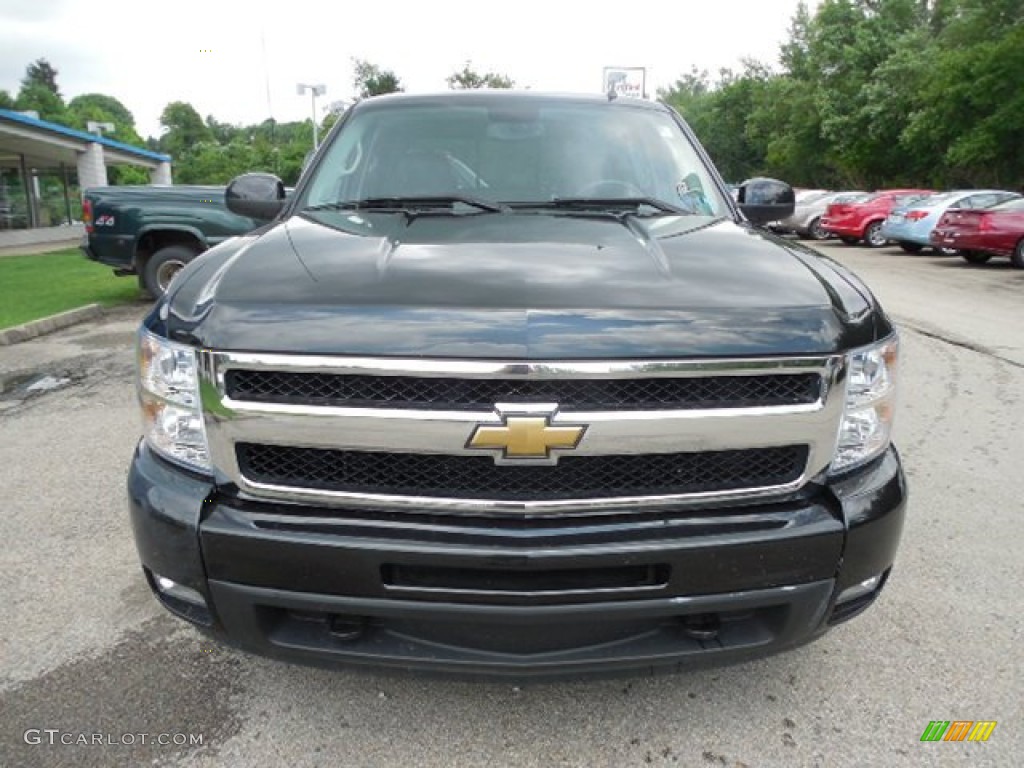 2010 Silverado 1500 LTZ Crew Cab 4x4 - Black / Ebony photo #11