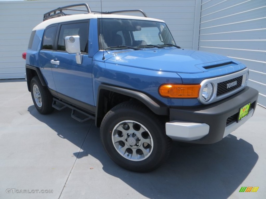 2013 FJ Cruiser 4WD - Cavalry Blue / Dark Charcoal photo #1