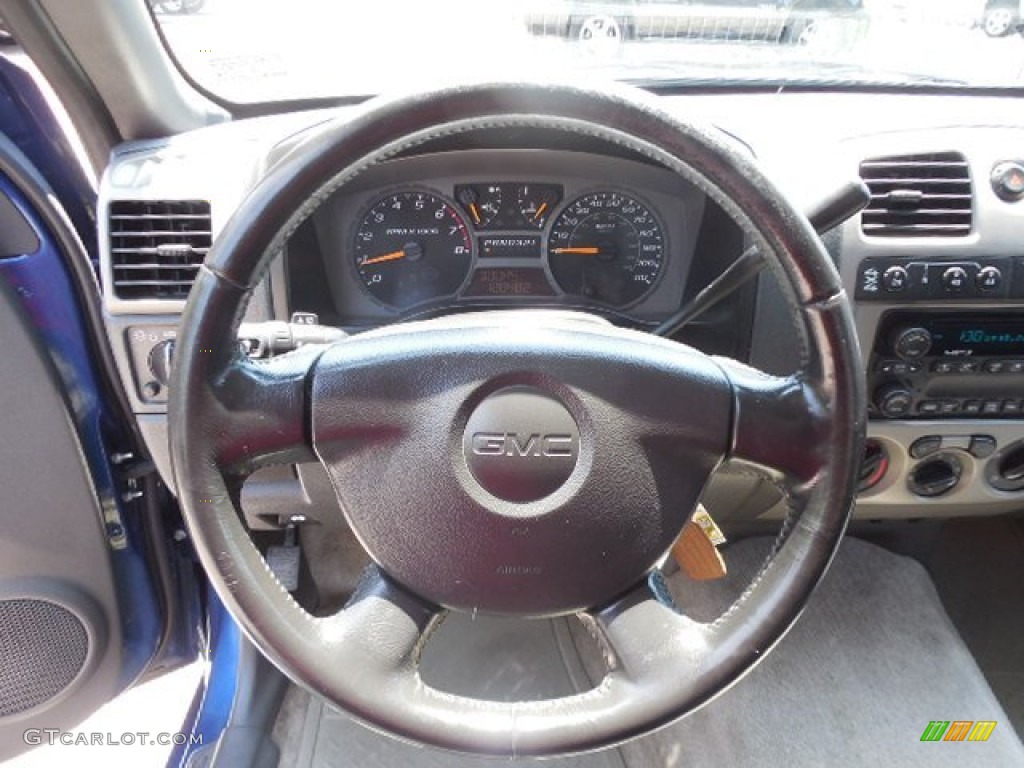 2005 GMC Canyon SLE Extended Cab 4x4 Steering Wheel Photos
