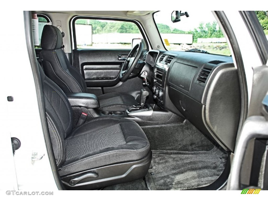 Ebony Black Interior 2007 Hummer H3 X Photo #82876510