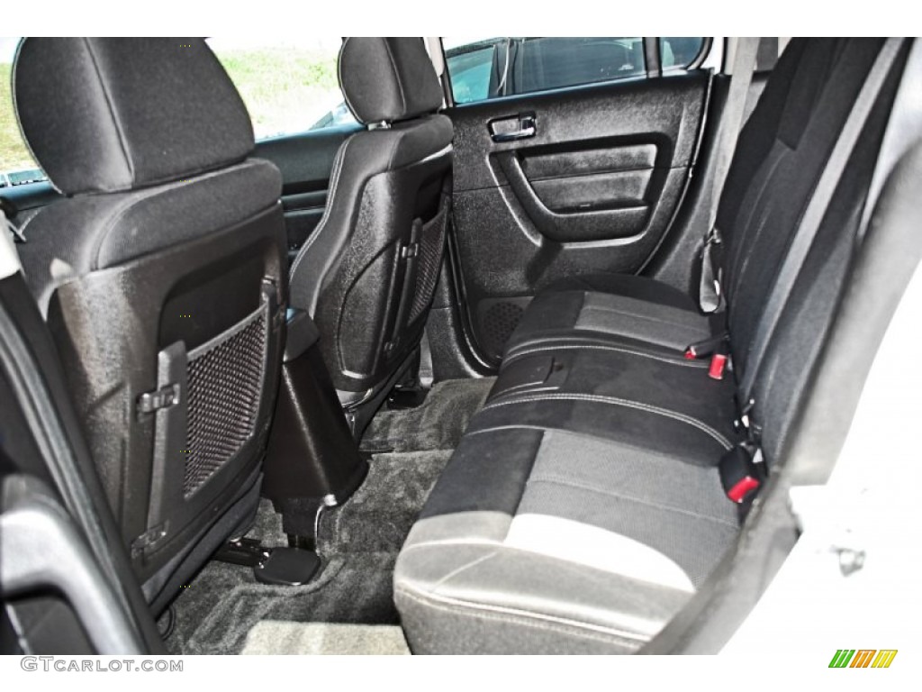 Ebony Black Interior 2007 Hummer H3 X Photo #82876601