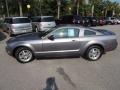 2007 Tungsten Grey Metallic Ford Mustang V6 Deluxe Coupe  photo #2