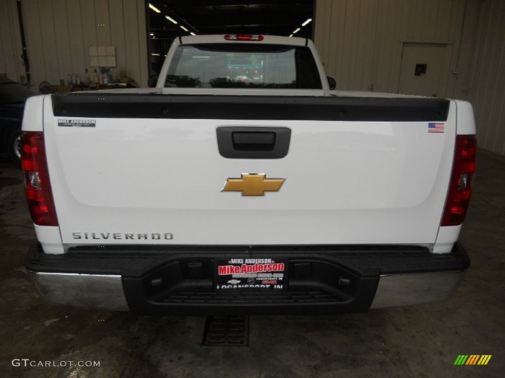 2013 Silverado 1500 Work Truck Regular Cab - Summit White / Dark Titanium photo #2