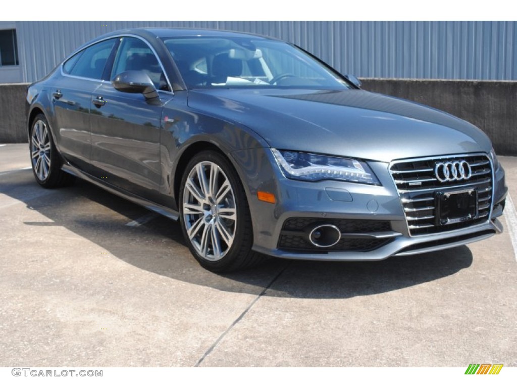 2013 A7 3.0T quattro Prestige - Daytona Gray Pearl Effect / Black photo #1