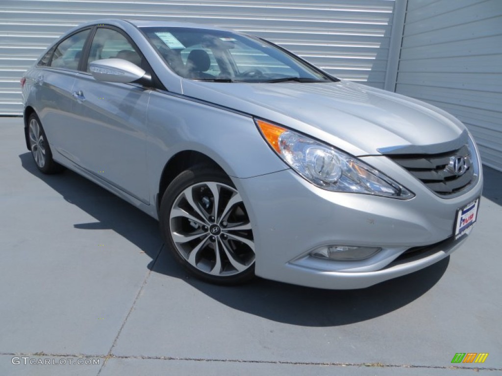 2013 Sonata Limited 2.0T - Radiant Silver / Black photo #1