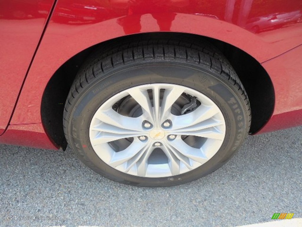 2014 Impala LT - Red Rock Metallic / Jet Black/Dark Titanium photo #3