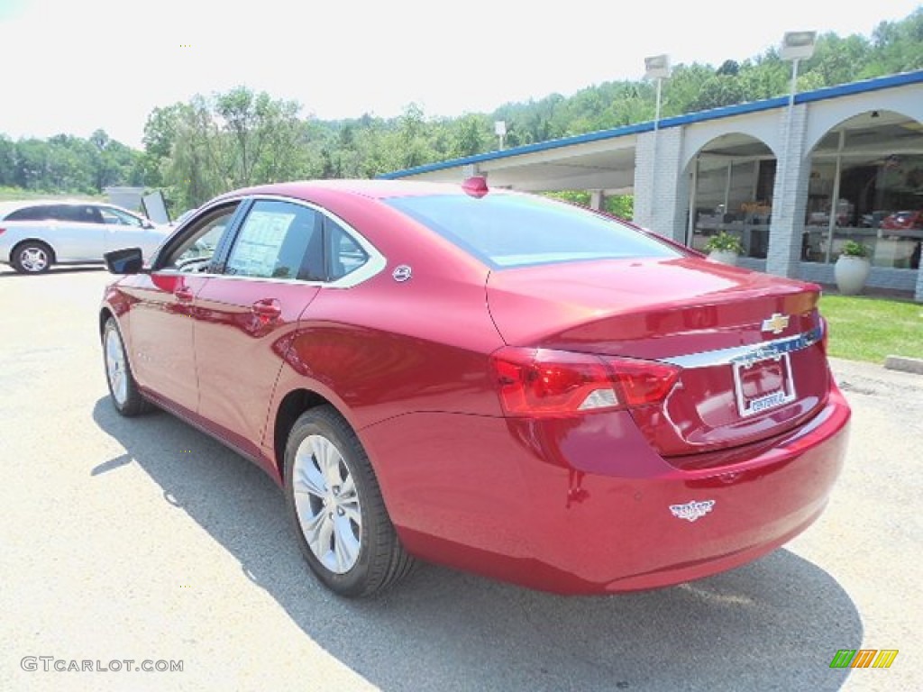 2014 Impala LT - Red Rock Metallic / Jet Black/Dark Titanium photo #4