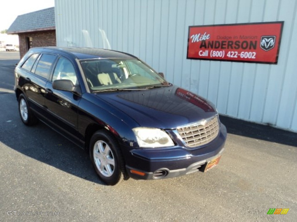 2006 Pacifica  - Midnight Blue Pearl / Light Taupe photo #1