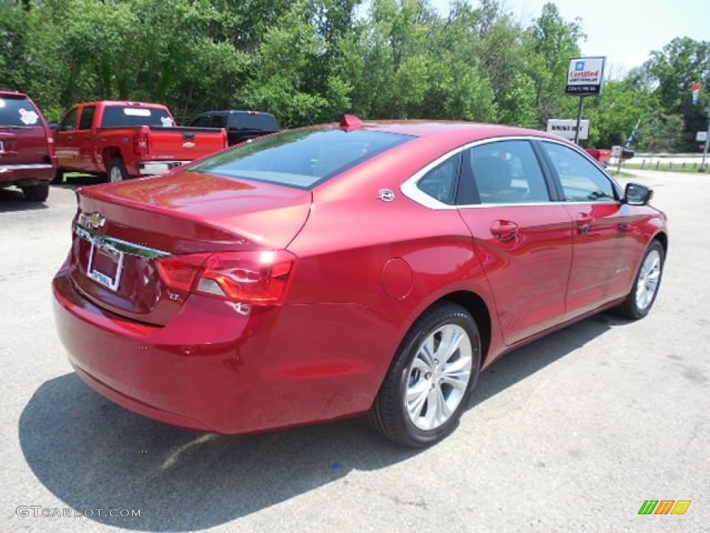 2014 Impala LT - Red Rock Metallic / Jet Black/Dark Titanium photo #6