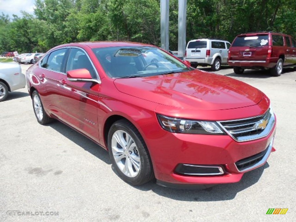 2014 Impala LT - Red Rock Metallic / Jet Black/Dark Titanium photo #9