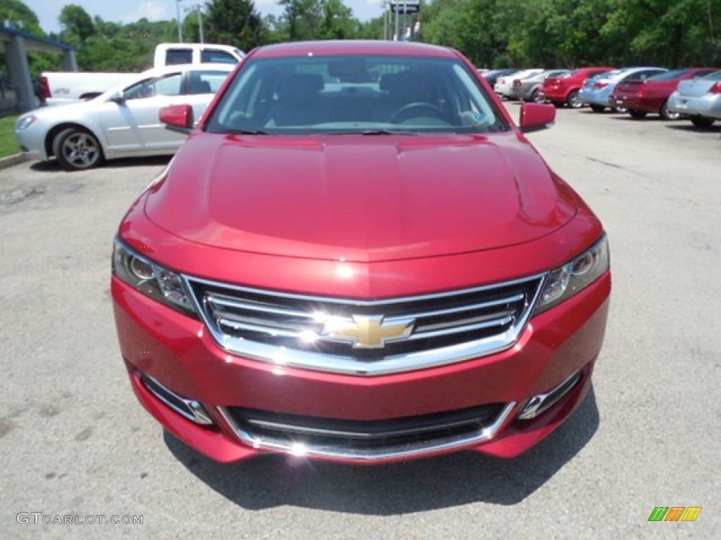 2014 Impala LT - Red Rock Metallic / Jet Black/Dark Titanium photo #10