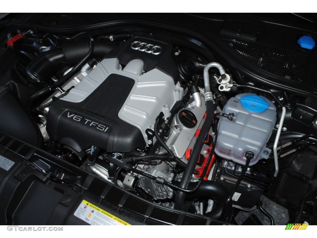 2013 Audi A7 3.0T quattro Prestige Engine Photos
