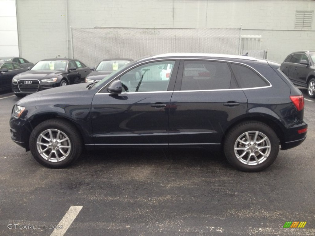Moonlight Blue Metallic 2012 Audi Q5 2.0 TFSI quattro Exterior Photo #82878841