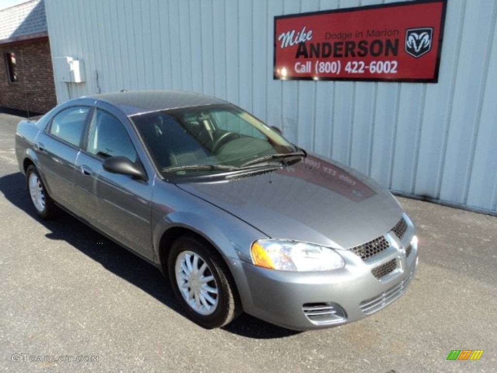 2006 Stratus SXT Sedan - Silver Steel Metallic / Dark Slate Grey photo #1