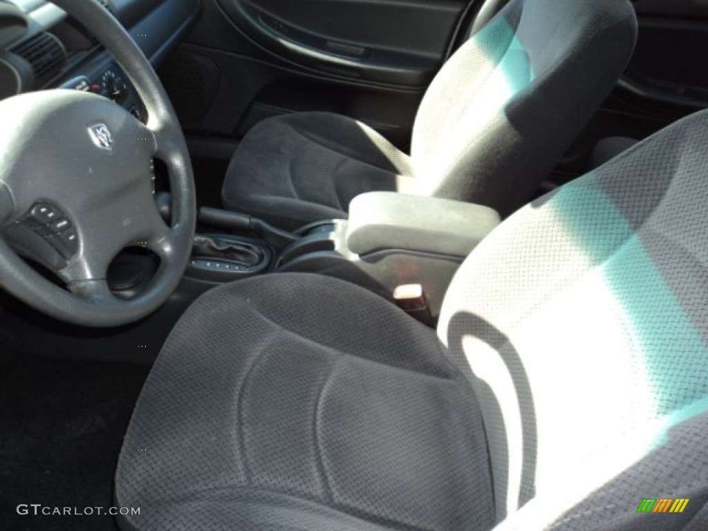 2006 Stratus SXT Sedan - Silver Steel Metallic / Dark Slate Grey photo #5