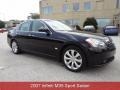 Black Obsidian 2007 Infiniti M 35 Sport Sedan