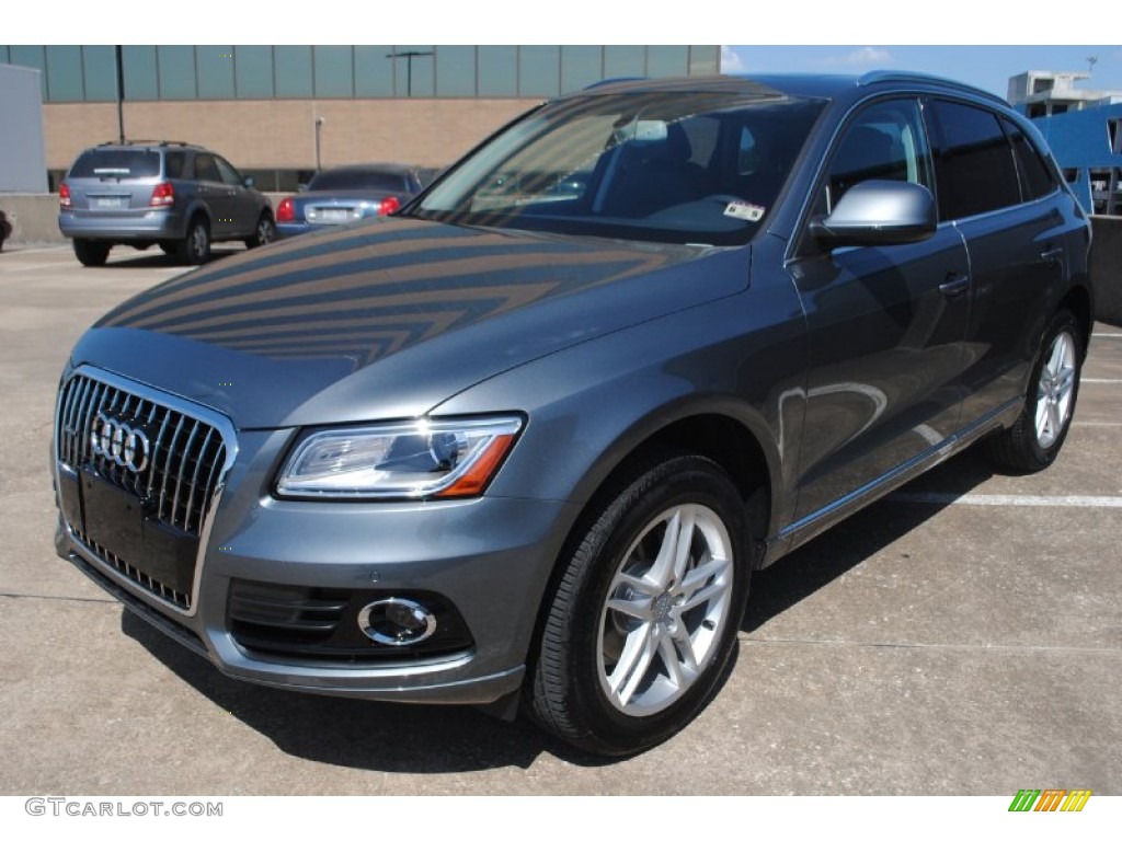 Monsoon Gray Metallic 2013 Audi Q5 2.0 TFSI quattro Exterior Photo #82880621