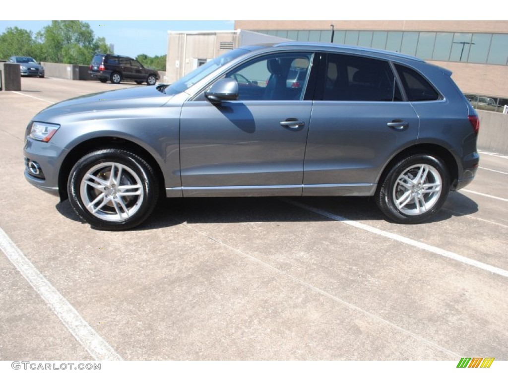 Monsoon Gray Metallic 2013 Audi Q5 2.0 TFSI quattro Exterior Photo #82880666