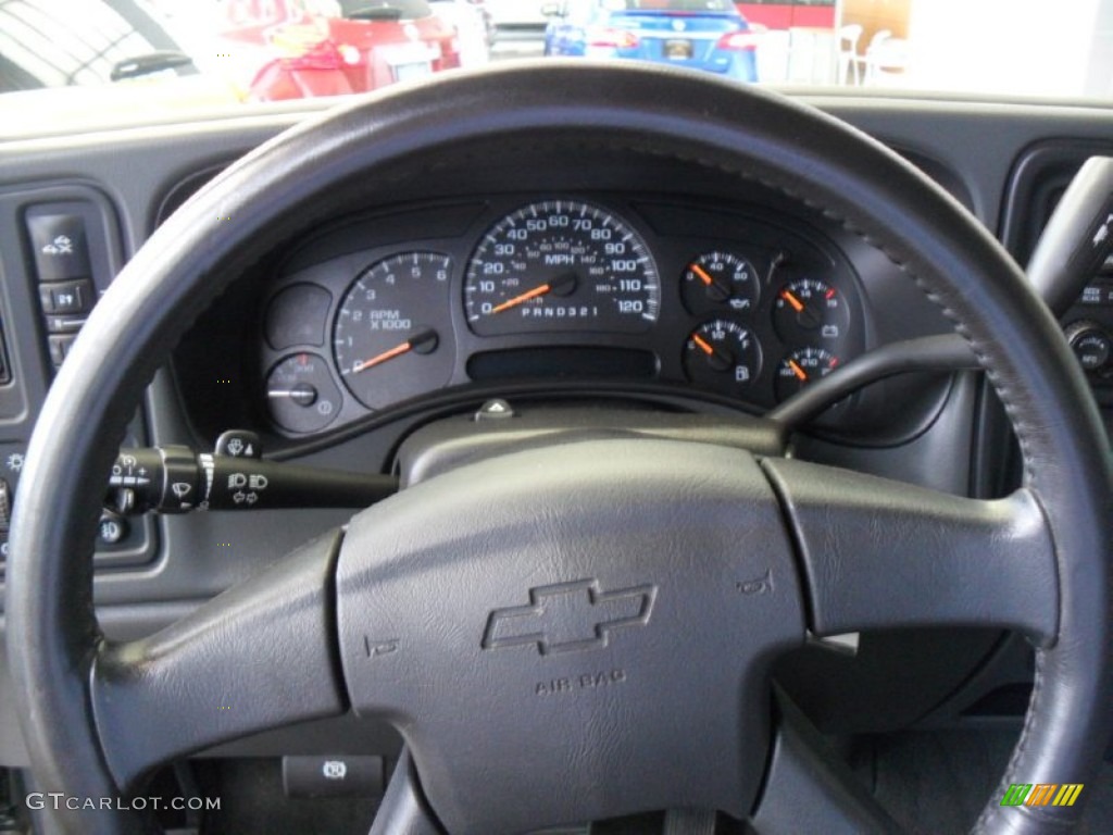 2006 Silverado 2500HD LT Extended Cab 4x4 - Graystone Metallic / Dark Charcoal photo #22