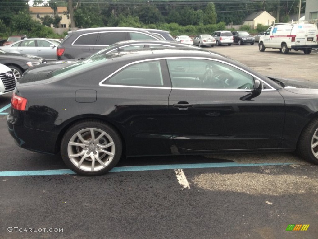 2012 A5 2.0T quattro Coupe - Brilliant Black / Black photo #10