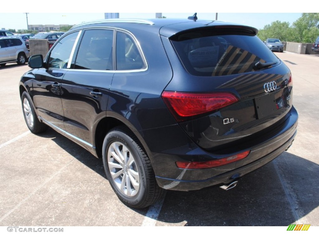 2013 Q5 2.0 TFSI quattro - Moonlight Blue Metallic / Pistachio Beige photo #6