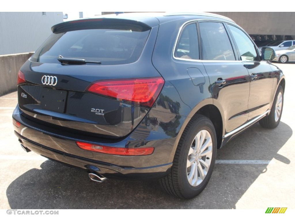 2013 Q5 2.0 TFSI quattro - Moonlight Blue Metallic / Pistachio Beige photo #8