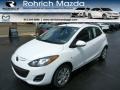 2012 Crystal White Pearl Mica Mazda MAZDA2 Sport  photo #1