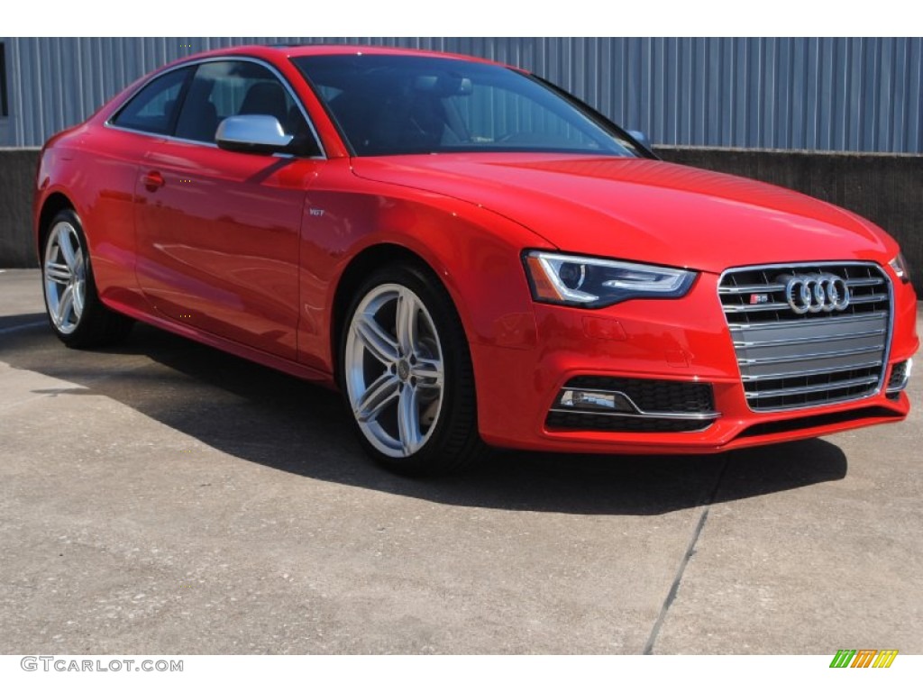 Misano Red Pearl 2013 Audi S5 3.0 TFSI quattro Coupe Exterior Photo #82882199