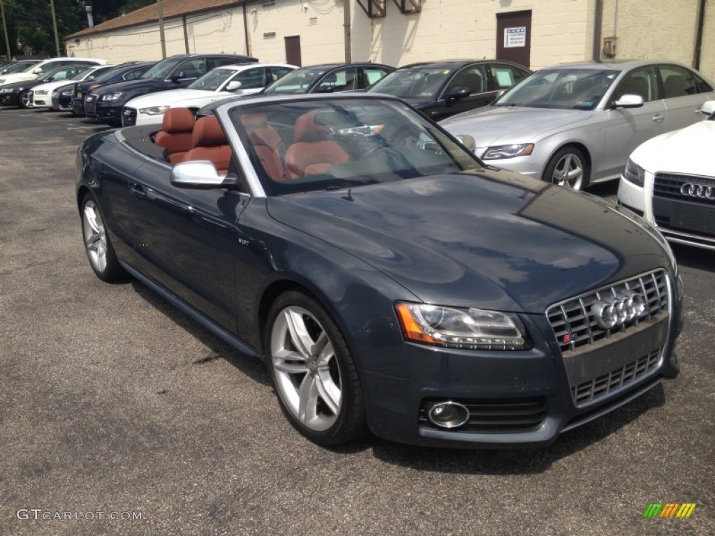 Meteor Gray Pearl Effect 2010 Audi S5 3.0 TFSI quattro Cabriolet Exterior Photo #82882652