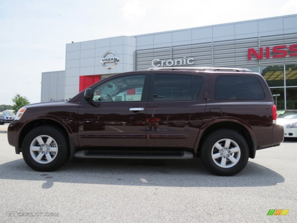 2013 Armada SV - Midnight Garnet / Almond photo #2