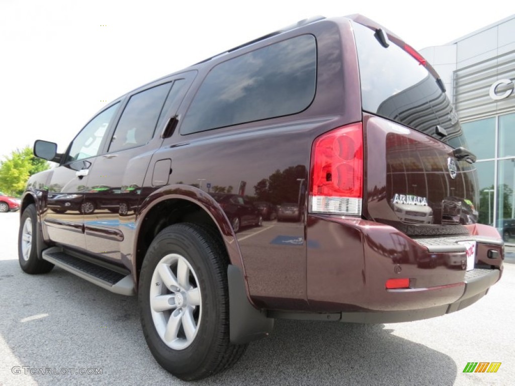 2013 Armada SV - Midnight Garnet / Almond photo #3