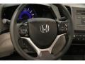 Gray 2012 Honda Civic EX Coupe Steering Wheel