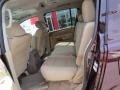 2013 Nissan Armada Almond Interior Rear Seat Photo