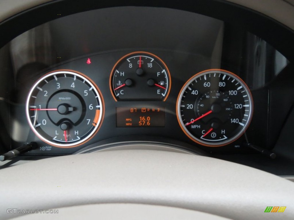 2013 Nissan Armada SV Gauges Photo #82882995