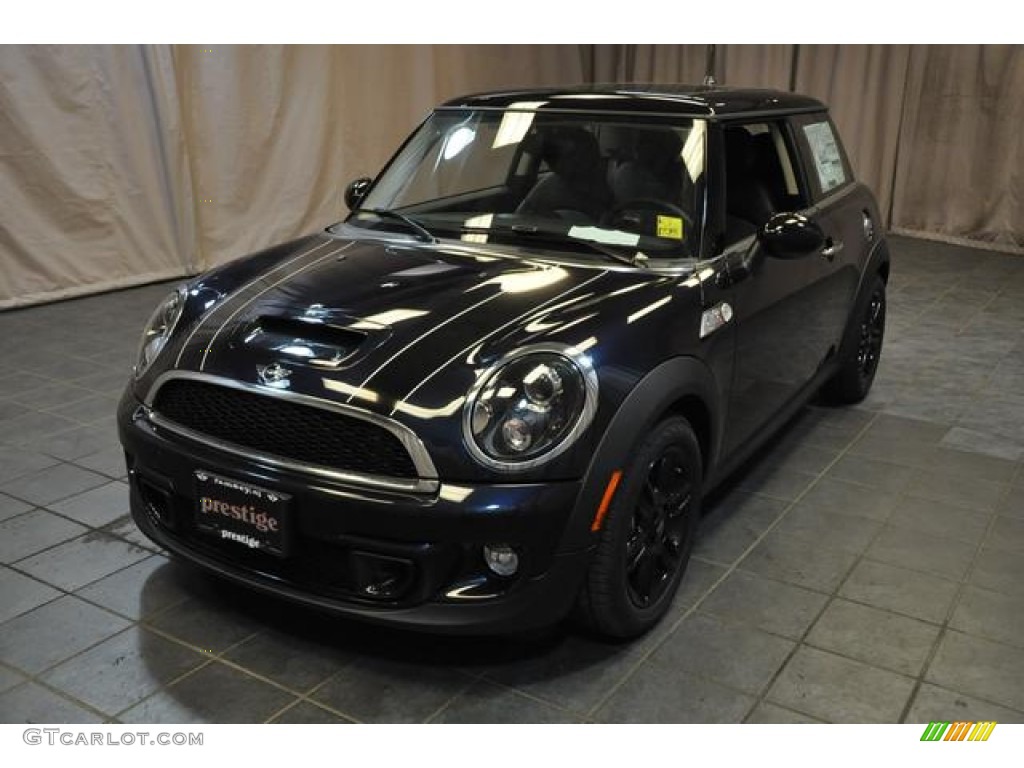 2013 Cooper S Hardtop - Reef Blue Metallic / Carbon Black photo #1